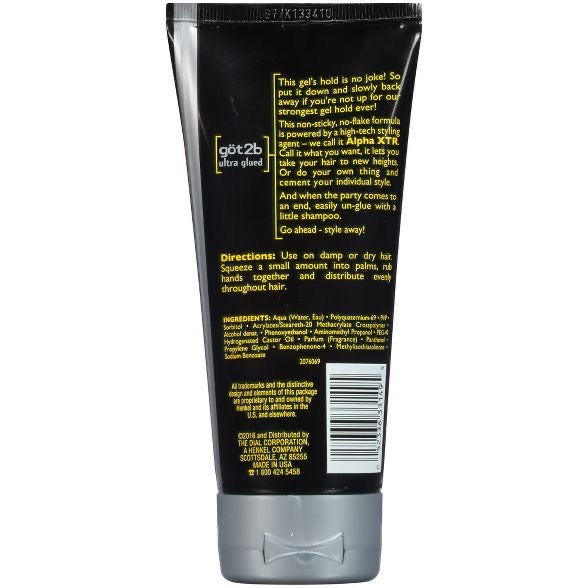 Got2b Ultra Glued Invincible Styling Hair Gel