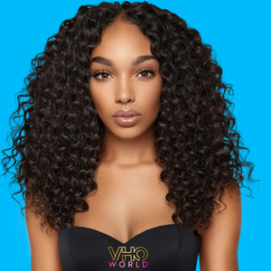 Brazilian Curly Bounce Bundles 10A Virgin Hair